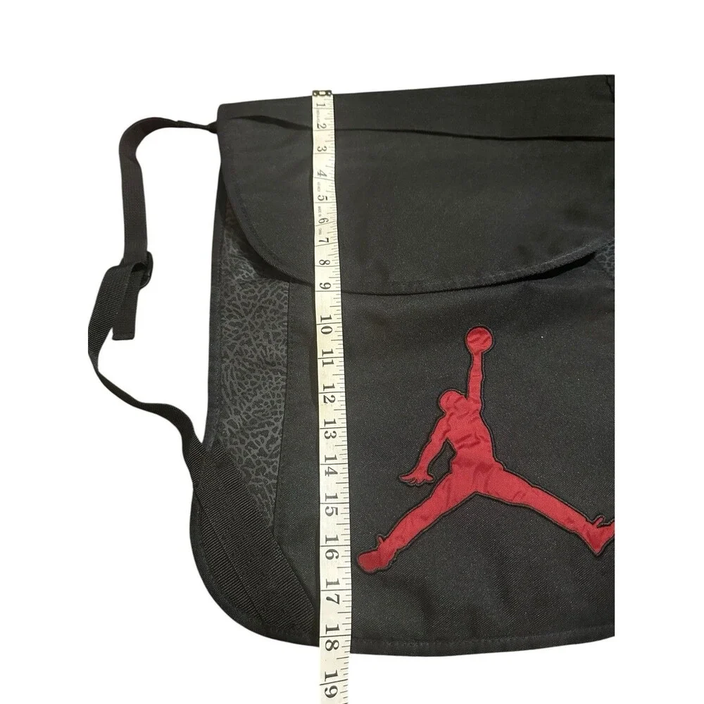 Air Jordan Brand Cinch Gym Sack Red & Black Jumpman backpack